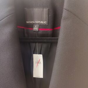 Banana Republic LIDO Italian Wool Blazer NWT Size 4